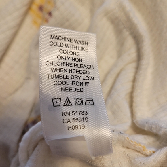 Maurices Long Sleeve V-Neck Cross Over Style Banded Floral Wrap Blouse Top Small - Picture 5 of 6